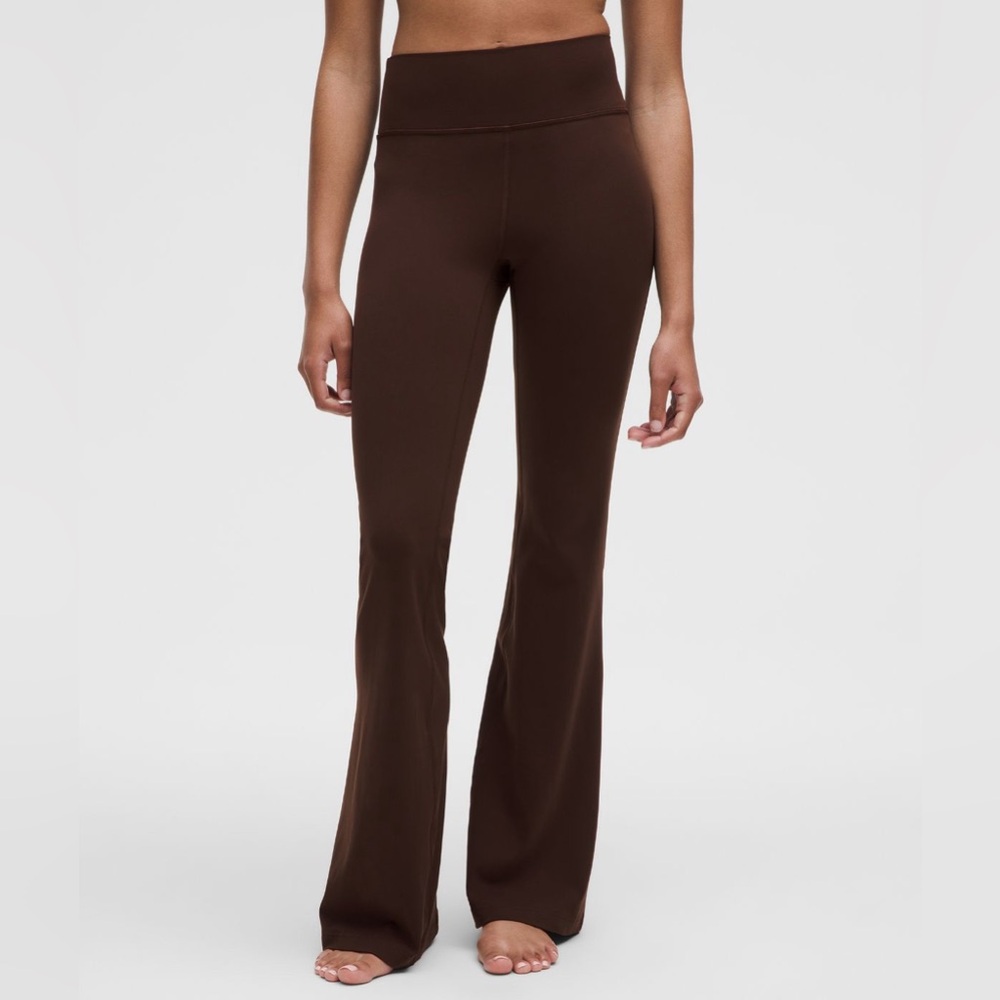 Lululemon - Groove High-Rise Nulu Flared Pant Regular - Lava Cake- NEW